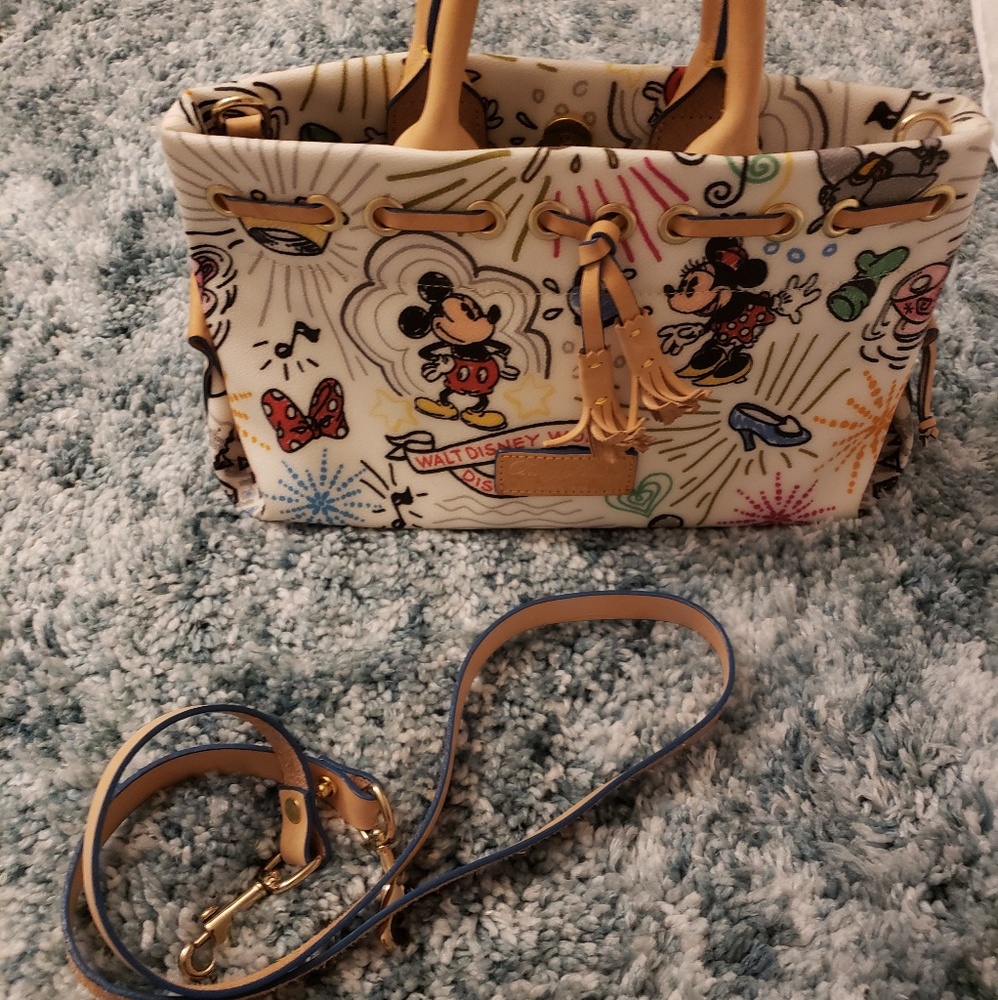Dooney and Bourke Walt Disney World Sketch Tote